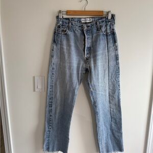 EB Denim Light Blue Straight Jeans